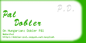 pal dobler business card